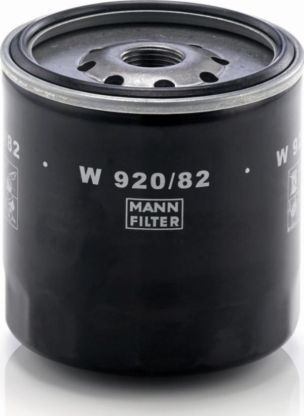 Mann-Filter W 920/82 - Масляний фільтр autozip.com.ua