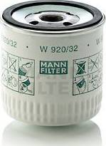Mann-Filter W 920/32 - Масляний фільтр autozip.com.ua