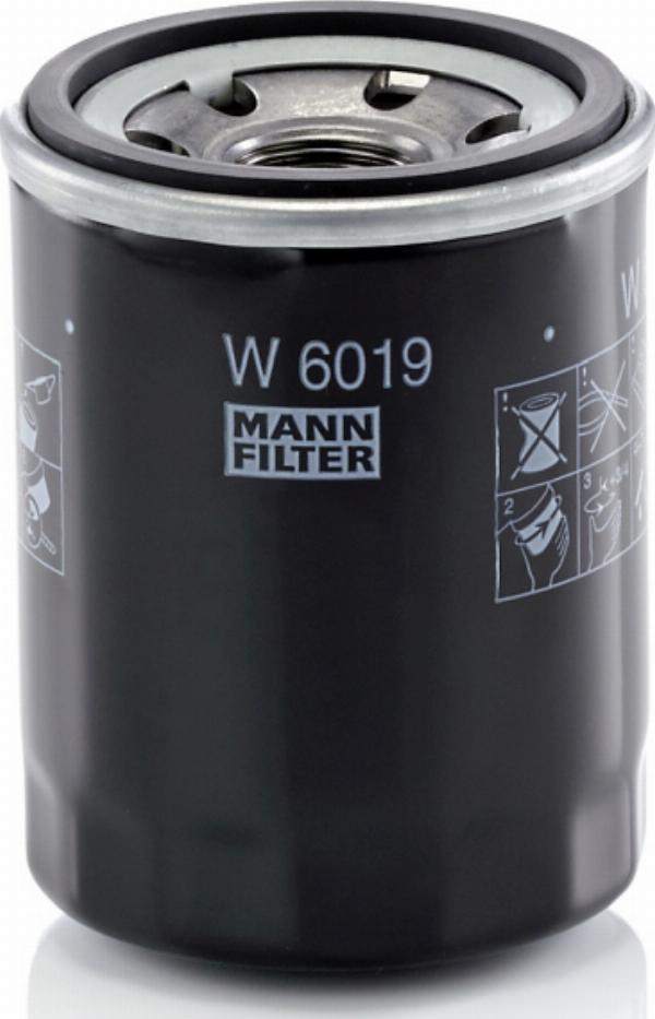 Mann-Filter W 6019 - Масляний фільтр autozip.com.ua