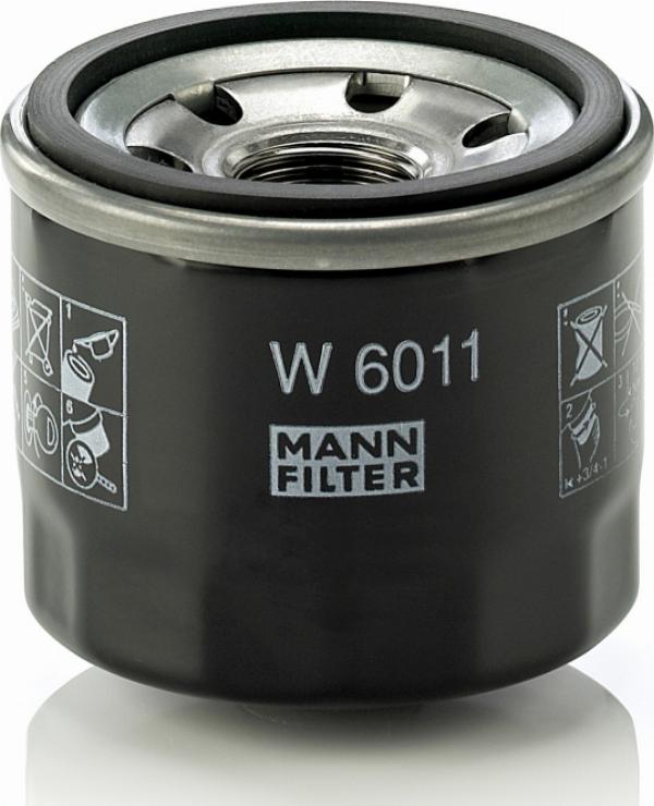 Mann-Filter W 6011 - Масляний фільтр autozip.com.ua