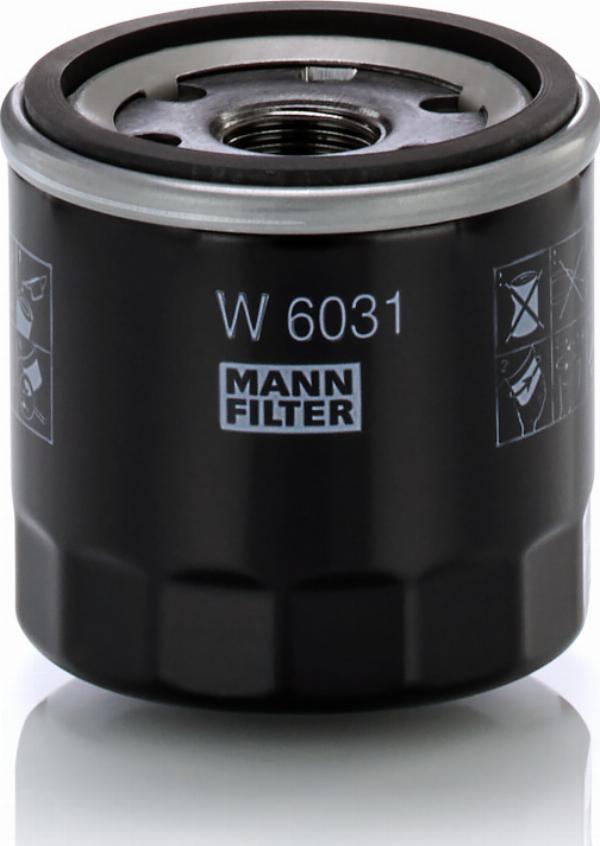 Mann-Filter W 6031 - Масляний фільтр autozip.com.ua