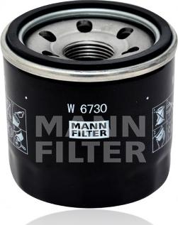 Mann-Filter W 6730 - Масляний фільтр autozip.com.ua