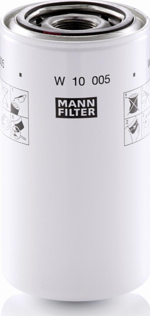Mann-Filter W 10 005 - Масляний фільтр autozip.com.ua