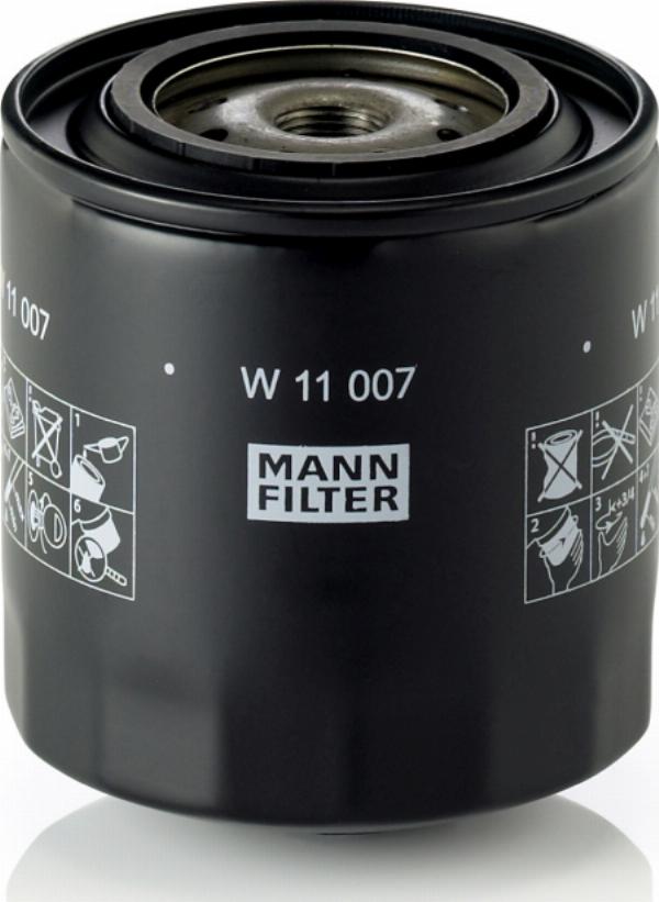 Mann-Filter W 11 007 - Масляний фільтр autozip.com.ua