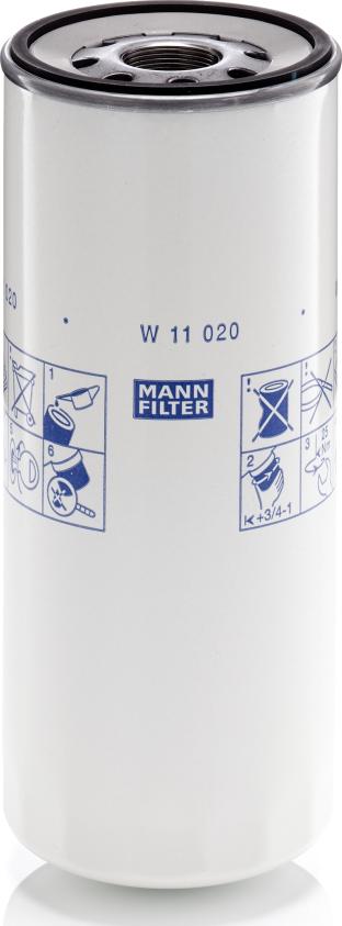 Mann-Filter W 11 020 - Масляний фільтр autozip.com.ua