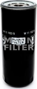 Mann-Filter W 11 102/9 - Масляний фільтр autozip.com.ua