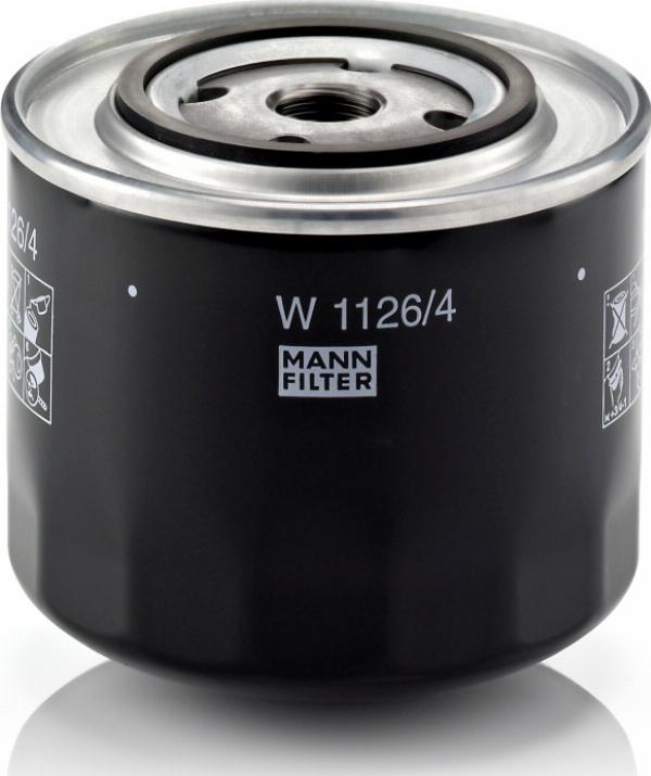 Mann-Filter W 1126 - Масляний фільтр autozip.com.ua