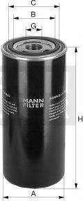 Mann-Filter WD 13 145/17 - Масляний фільтр autozip.com.ua