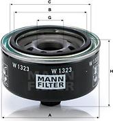 Mann-Filter W 1323 - Фільтр масляний autozip.com.ua