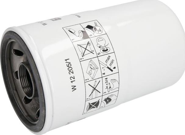 Mann-Filter W 12 205/1 - Масляний фільтр autozip.com.ua
