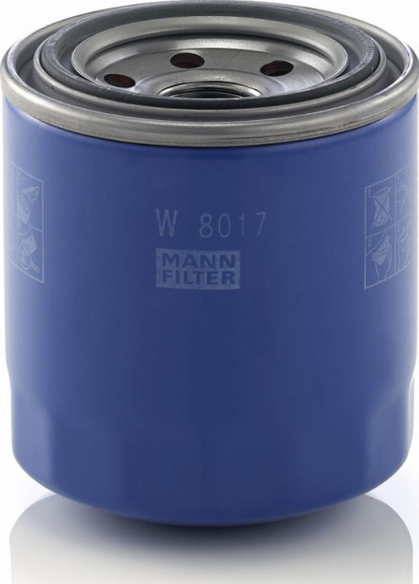 Mann-Filter W 8017 - Масляний фільтр autozip.com.ua