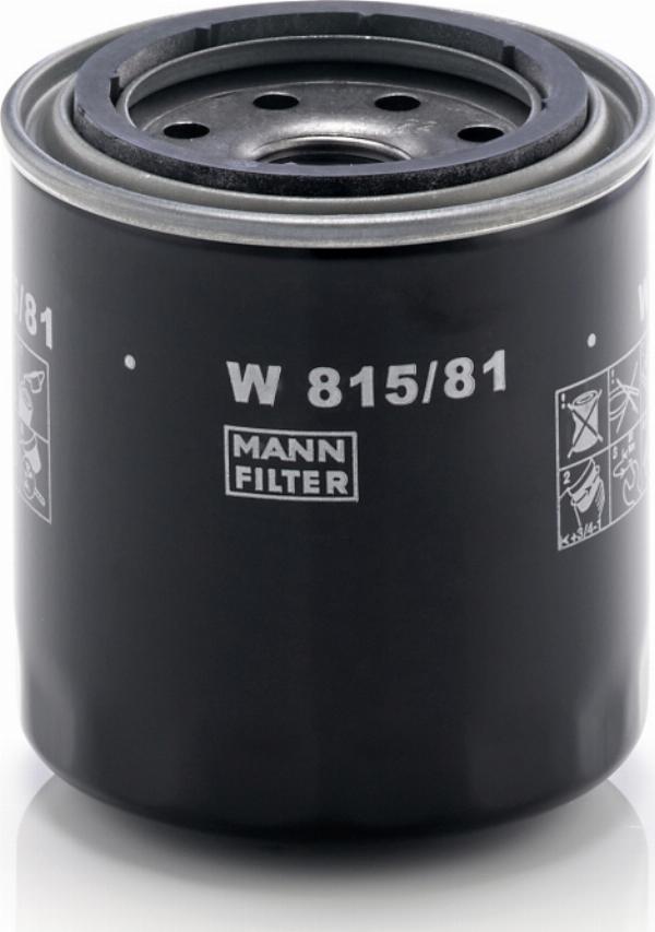 Mann-Filter W 815/81 - Масляний фільтр autozip.com.ua