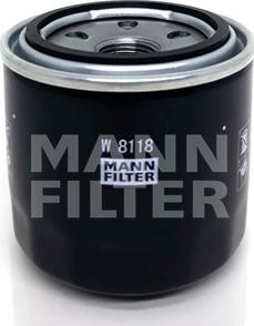 Mann-Filter W 8118 - Масляний фільтр autozip.com.ua