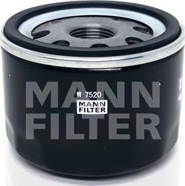 Mann-Filter W 7520 - Масляний фільтр autozip.com.ua