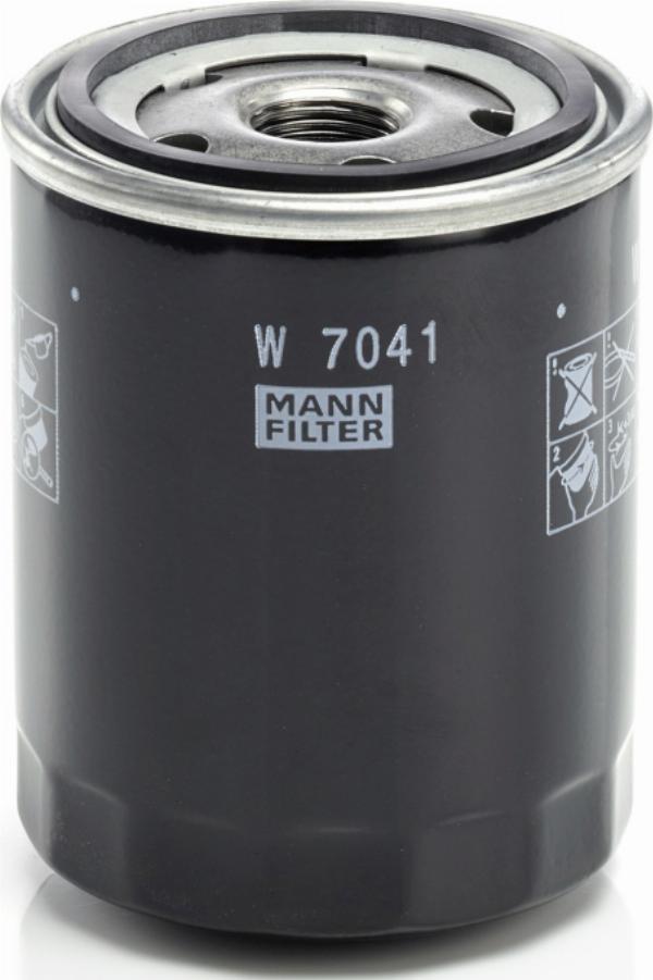 Mann-Filter W 7041 - Масляний фільтр autozip.com.ua