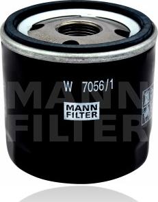 Mann-Filter W 7056/1 - Масляний фільтр autozip.com.ua