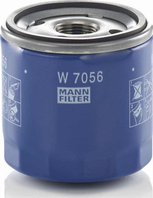 Mann-Filter W 7056 - Масляний фільтр autozip.com.ua