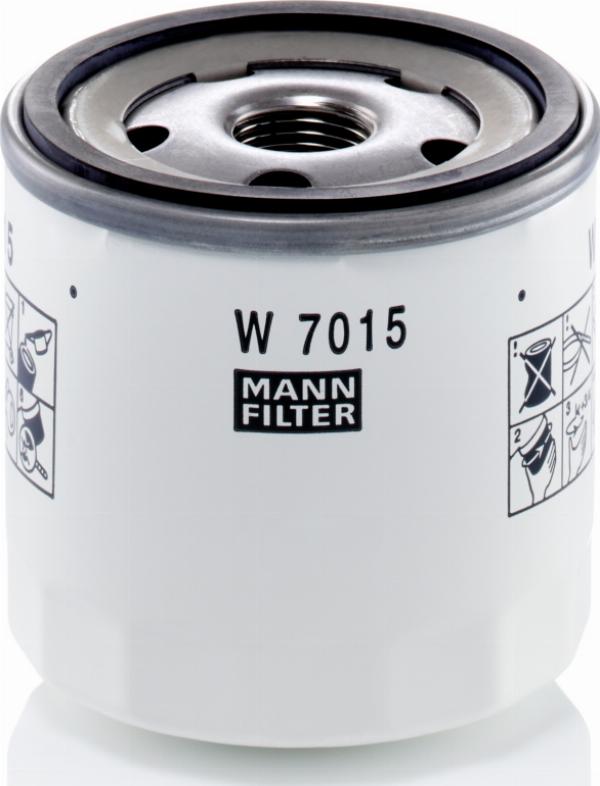 Mann-Filter W 7015 - Масляний фільтр autozip.com.ua