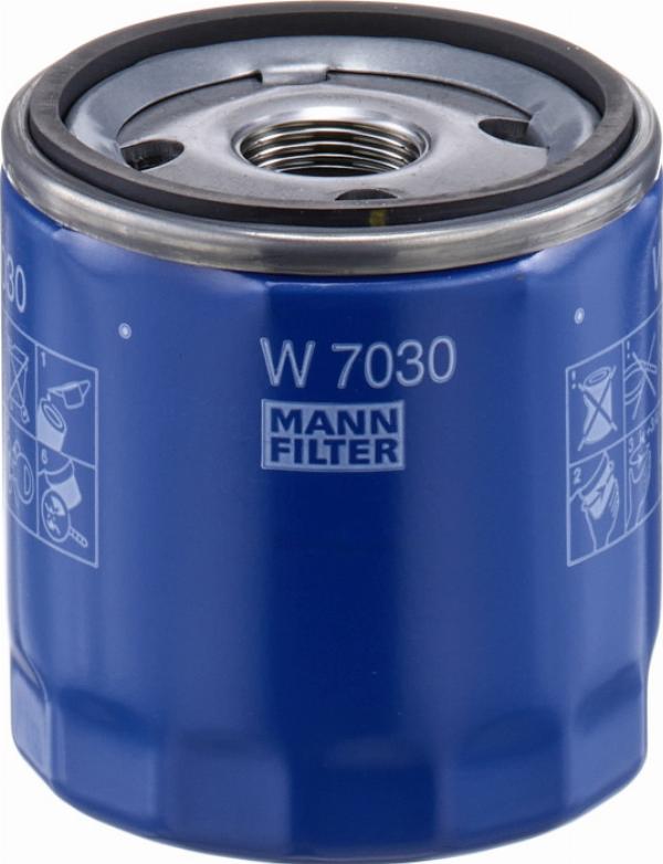 Mann-Filter W 7030 - Масляний фільтр autozip.com.ua