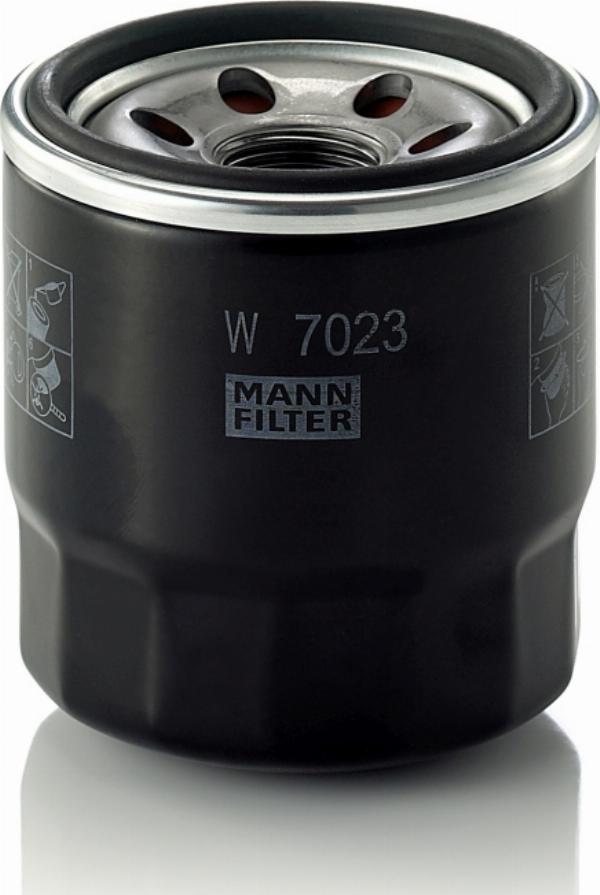Mann-Filter W 7023 - Масляний фільтр autozip.com.ua