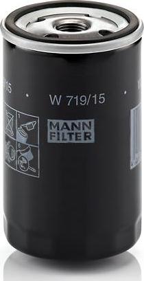 Mann-Filter W 719/15 (10) - Масляний фільтр autozip.com.ua