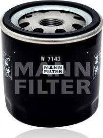 Mann-Filter W 714/3 - Масляний фільтр autozip.com.ua