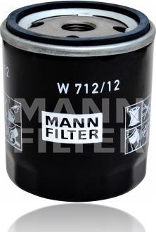 Mann-Filter W 712/12 - Масляний фільтр autozip.com.ua