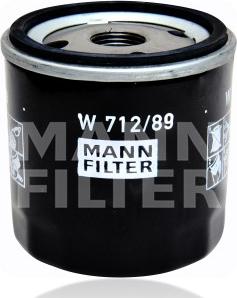 Mann-Filter W 712/89 - Масляний фільтр autozip.com.ua