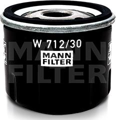 Mann-Filter W 712/30 - Масляний фільтр autozip.com.ua
