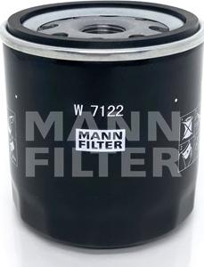 Mann-Filter W 712/2 - Масляний фільтр autozip.com.ua