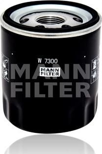 Mann-Filter W 7300 - Масляний фільтр autozip.com.ua