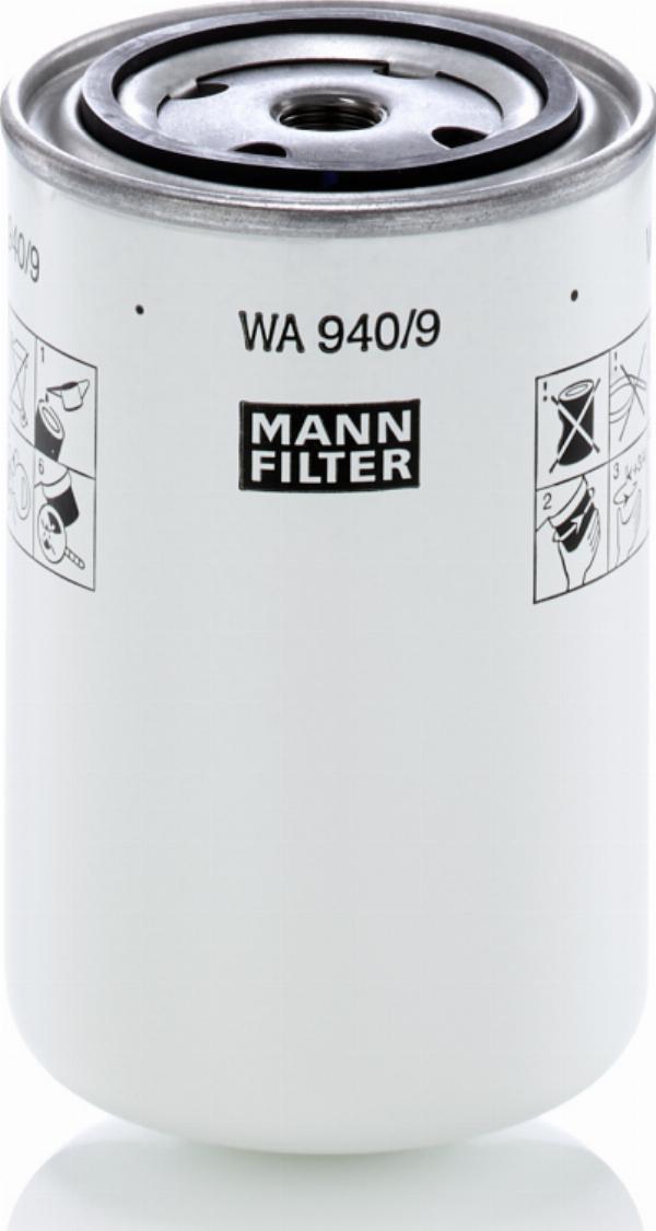 Mann-Filter WA 940/9 - Фільтр для охолоджуючої рідини autozip.com.ua