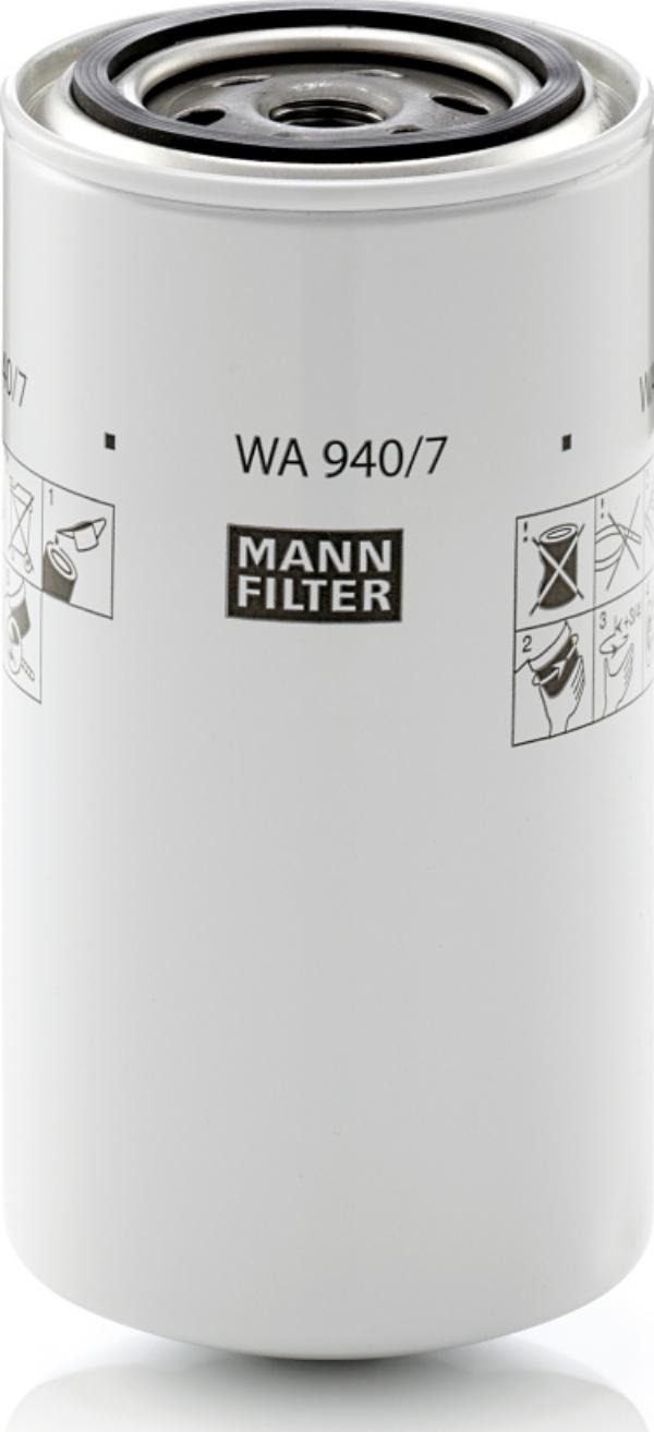 Mann-Filter WA 940/7 - Фільтр для охолоджуючої рідини autozip.com.ua