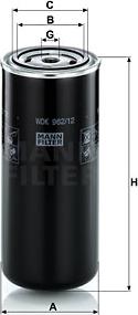 Mann-Filter WDK 962/12 - Паливний фільтр autozip.com.ua