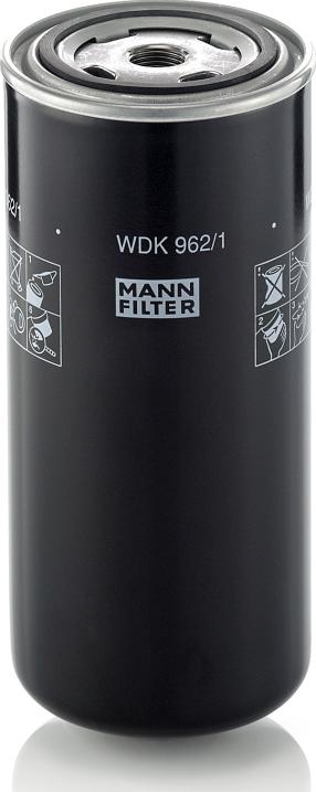 Mann-Filter WDK 962/1 - Паливний фільтр autozip.com.ua