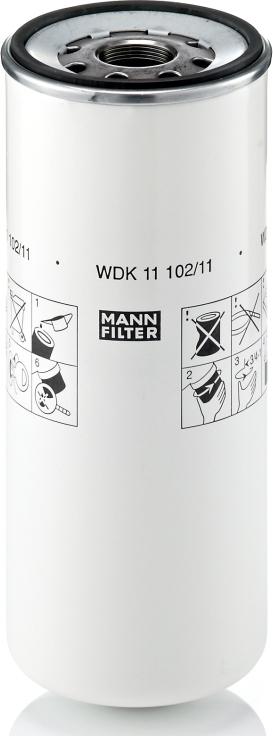 Mann-Filter WDK 11 102/11 - Паливний фільтр autozip.com.ua