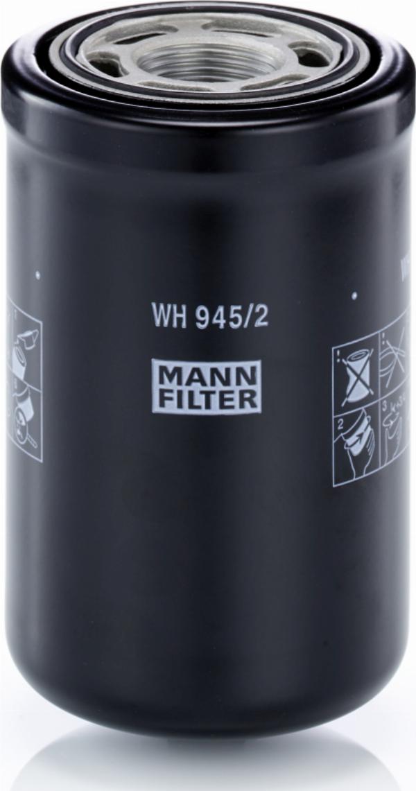 Mann-Filter WH 945/2 - Гідрофільтри, автоматична коробка передач autozip.com.ua