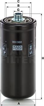 Mann-Filter WH 960 - Гідрофільтри, автоматична коробка передач autozip.com.ua