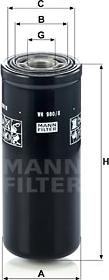 Mann-Filter WH 980/8 - Гідрофільтри, автоматична коробка передач autozip.com.ua