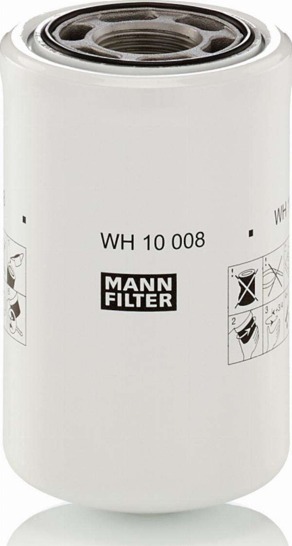 Mann-Filter WH 10 008 - Гідрофільтри, автоматична коробка передач autozip.com.ua