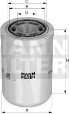 Mann-Filter WH 980/1 - Масляний фільтр autozip.com.ua