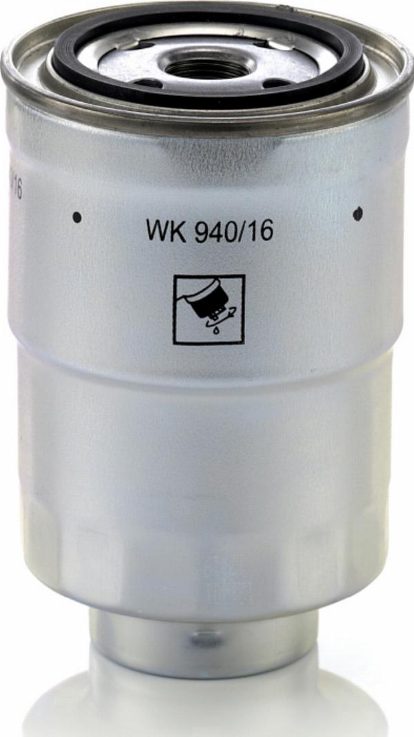 Mann-Filter WK 940/16 x - Паливний фільтр autozip.com.ua