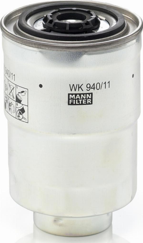Mann-Filter WK 940/11 x - Паливний фільтр autozip.com.ua
