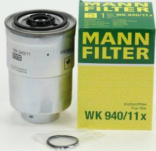 Mann-Filter WK 940/11 - Паливний фільтр autozip.com.ua