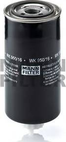 Mann-Filter WK 950/16 - Паливний фільтр autozip.com.ua