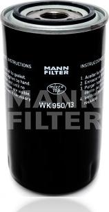 Mann-Filter WK 950/13 - Паливний фільтр autozip.com.ua