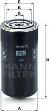 Mann-Filter WK 950/21 - Паливний фільтр autozip.com.ua