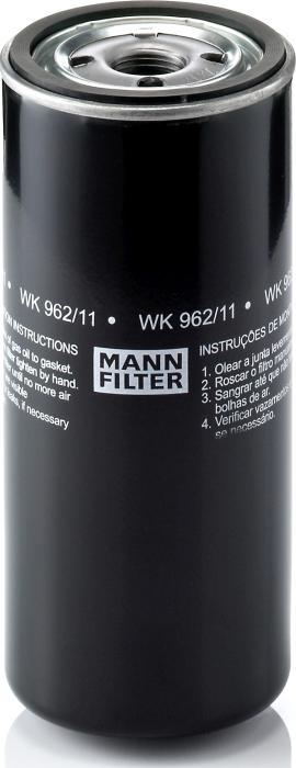 Mann-Filter WK 962/11 - Паливний фільтр autozip.com.ua