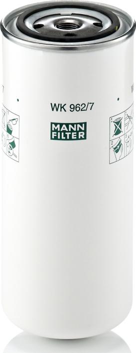 Mann-Filter WK 962/7 - Паливний фільтр autozip.com.ua