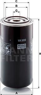 Mann-Filter WK 9056 - Паливний фільтр autozip.com.ua